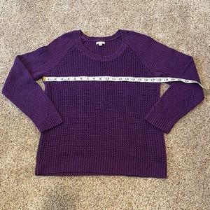 Sonoma Purple Sweater - M